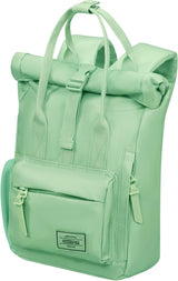 American Tourister Unisex Urban Groove-rugzak voor kinderen (pak van 1) Naty Shop Premium rugzakken en schooltassen Grün (pastelgroen) Einheitsgröße