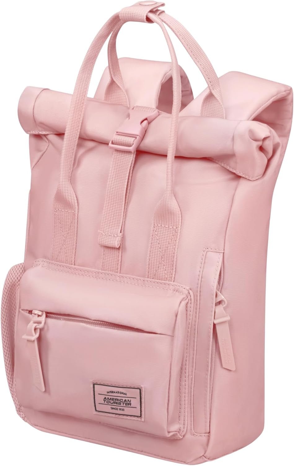 American Tourister Unisex Urban Groove-rugzak voor kinderen (pak van 1) Naty Shop Premium rugzakken en schooltassen Rosa (pastelroze) Einheitsgröße