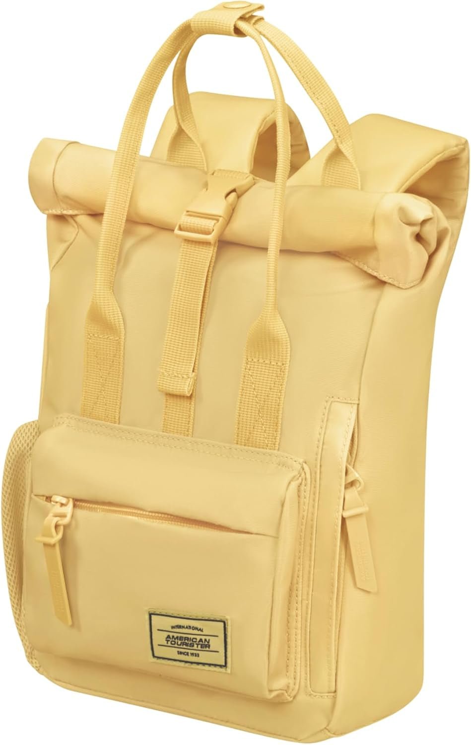 American Tourister Unisex Urban Groove-rugzak voor kinderen (pak van 1) Naty Shop Premium rugzakken en schooltassen Gelb (pastelgeel) Einheitsgröße