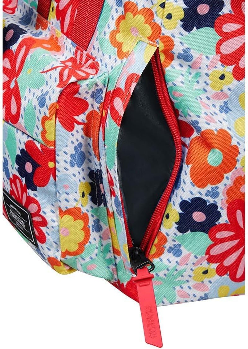 Rugzak voor kinderen American Tourister Urban Groove Disney, 36 cm, 17 L, veelkleurig (Minnie Flower) Premium rugzakken en schooltassen Naty Shop