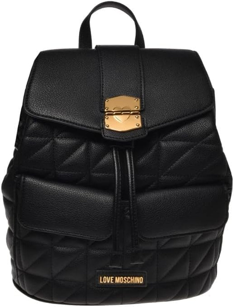 Love Moschino damesrugzak, zwarte damestassen Naty Shop Standaard titel
