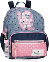 Pepe Jeans Noni Denim rugzak Premium rugzakken en schooltassen Naty Shop Rucksackwanderung