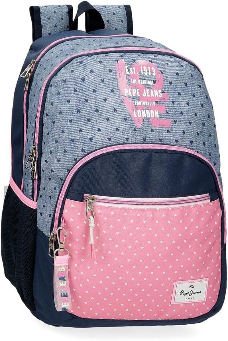 Pepe Jeans Noni Denim Rugzak Rugzakken en premium boekentassen Naty Shop Pepe Jeans Rugzak