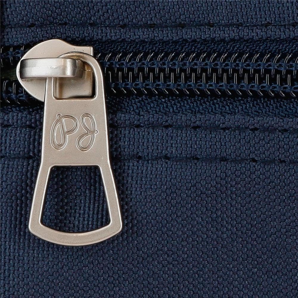Pepe Jeans Alenka schoolrugzak met trolley, blauw, 30 x 40 x 12 cm, polyester, 14,4 l, blauw, schoolrugzak met trolley Premium rugzakken en schooltassen Naty Shop