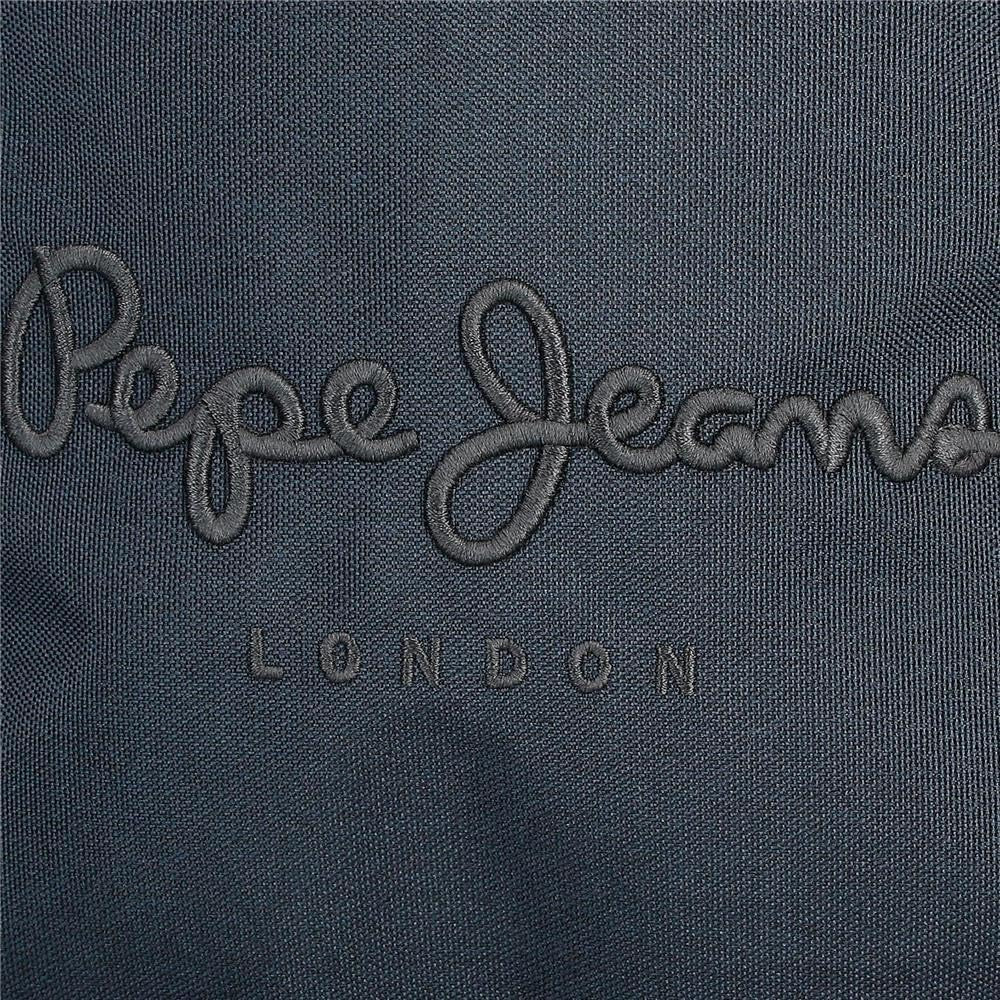Pepe Jeans Cromwell schoolrugzak, dubbel compartiment, zwart, 33 x 46 x 15 cm, polyester, 22,77 l, zwart, één maat, dubbel compartiment schoolrugzak Premium rugzakken en boekentassen Naty Shop