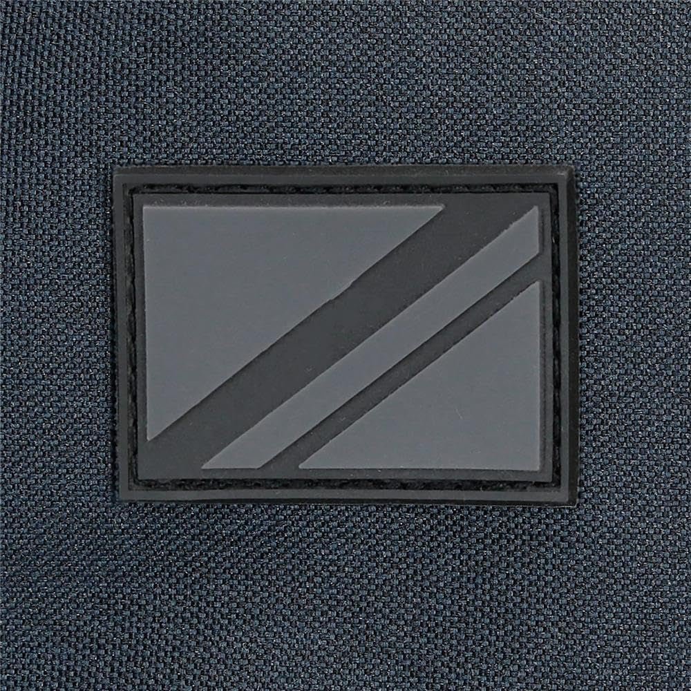 Pepe Jeans Cromwell schoolrugzak, dubbel compartiment, zwart, 33 x 46 x 15 cm, polyester, 22,77 l, zwart, één maat, dubbel compartiment schoolrugzak Premium rugzakken en boekentassen Naty Shop