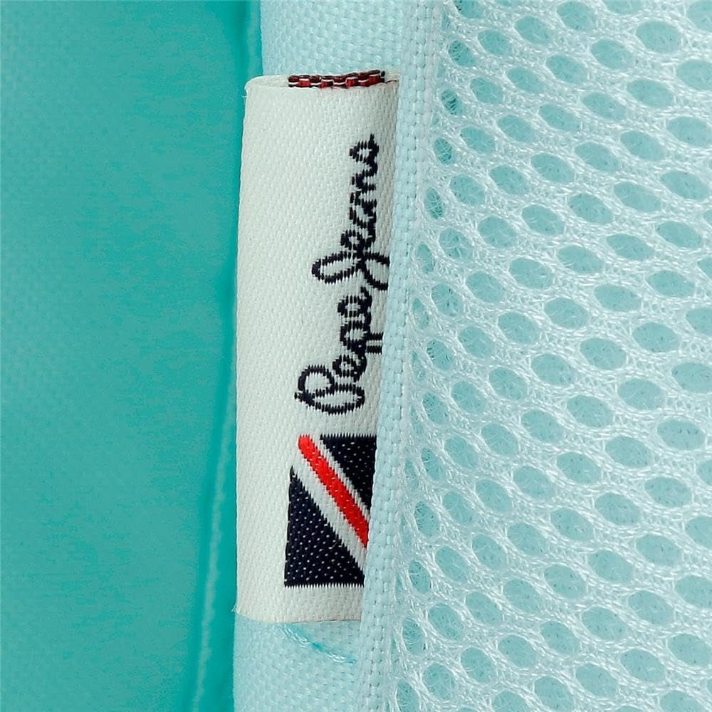 Pepe Jeans Dalma Schoolrugzak Kinderrugzak gemaakt van polyester, brede en verstelbare verstelbare banden, voorvak. Van Joumma Bags Naty Shop premium rugzakken en schooltassen