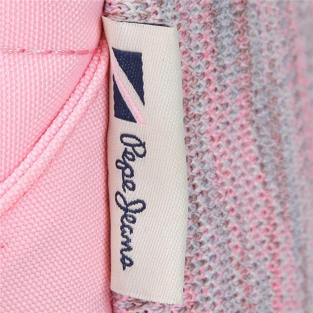 Pepe Jeans Miri schoolrugzak, roze, 31 x 44 x 17,5 cm, polyester, 22,79 l, roze, schoolrugzak Premium rugzakken en schooltassen Naty Shop
