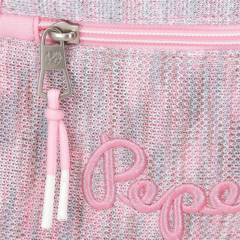 Pepe Jeans Miri schoolrugzak, roze, 31 x 44 x 17,5 cm, polyester, 22,79 l, roze, schoolrugzak Premium rugzakken en schooltassen Naty Shop