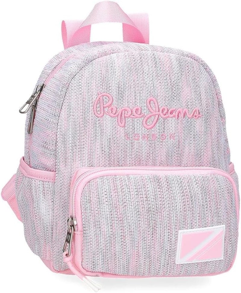 Pepe Jeans Miri schoolrugzak, roze, 31 x 44 x 17,5 cm, polyester, 22,79 l, roze, schoolrugzak Premium rugzakken en schooltassen Naty Shop Freizeit-rugzak
