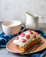 RUF Cake Glaze Bourbon Vanille, 100g in een zak, magnetronbestendig, voor het glazuren en decoreren van koekjes, muffins en cakes, glutenvrij Suikerpasta Naty Shop