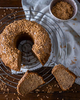 RUF Cake Glaze Hazelnoot, 100g in een zak, magnetronbestendig, voor het glazuren van taarten met noten, pralines en custards, glutenvrij (pak van 4) Naty Shop Suikerpasta