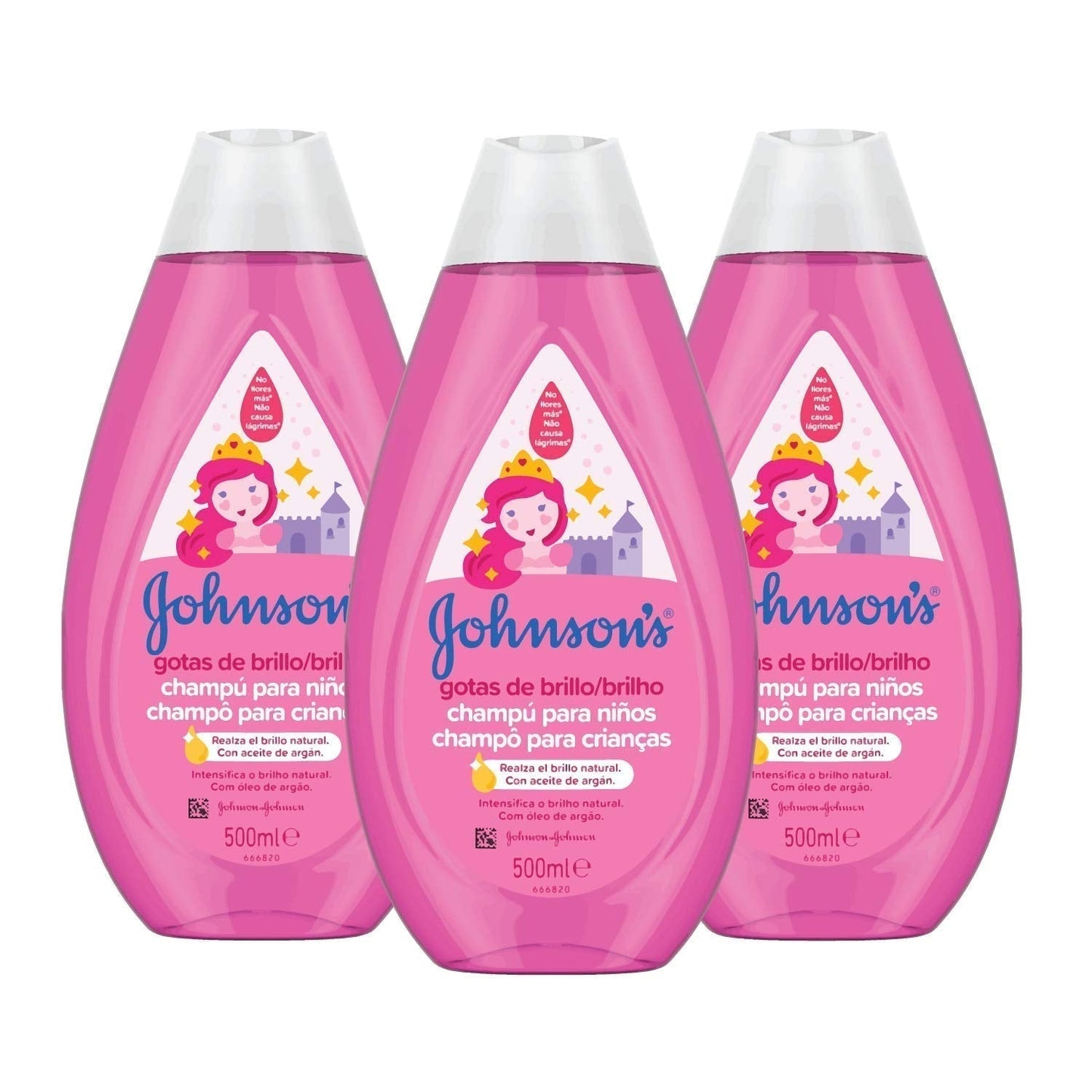 Shampoo Kinderen - Bad- en Huidverzorging Naty Shop 500 ml (pak van 3) Zacht.