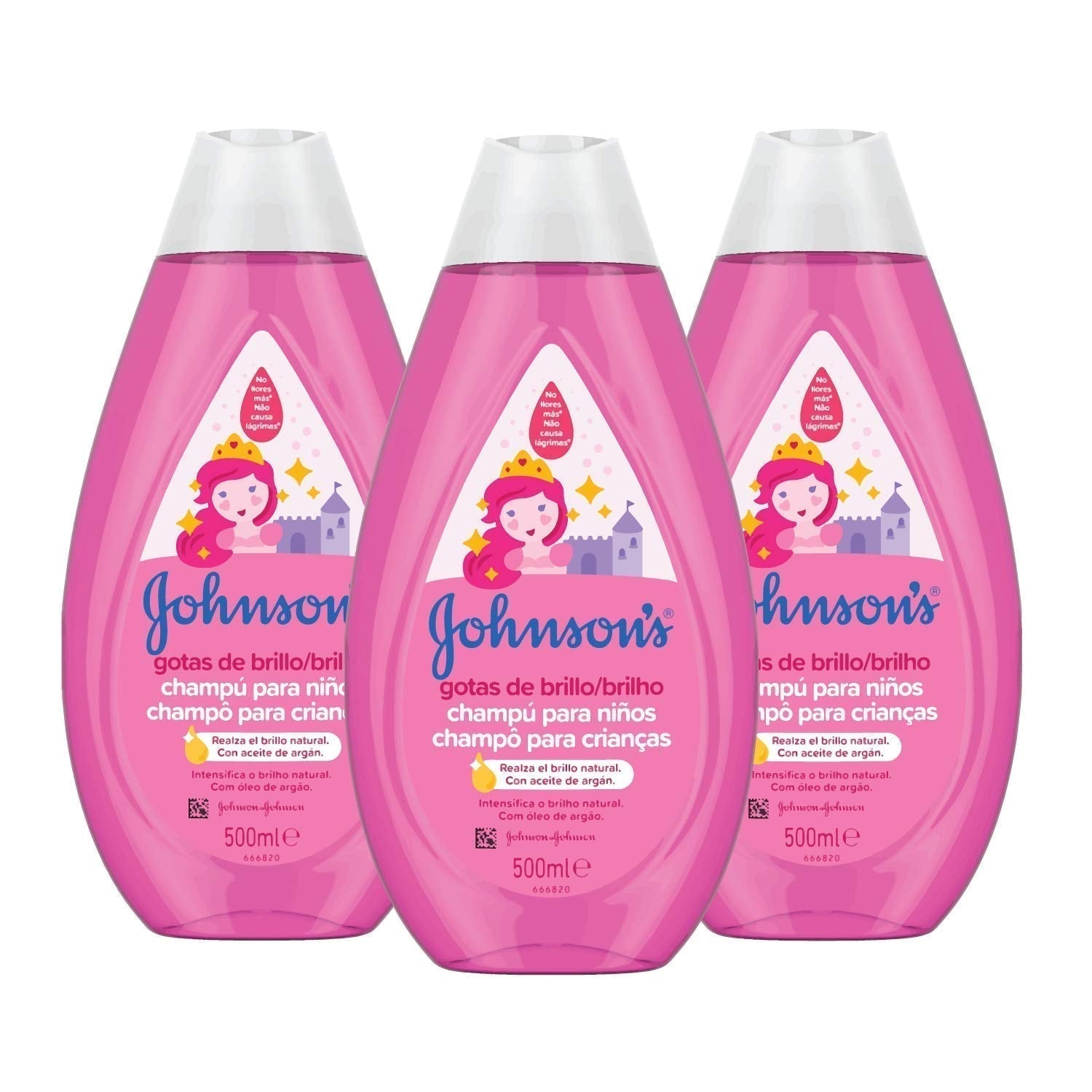 Shampoo Kinderen - Bad- en Huidverzorging Naty Shop 500 ml (pak van 3) Zacht.