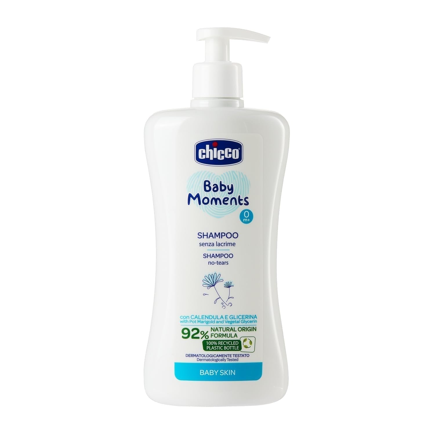 Chicco Kindershampoo - Bad- en huidverzorging Naty Shop 500 Ml (1 pakje)