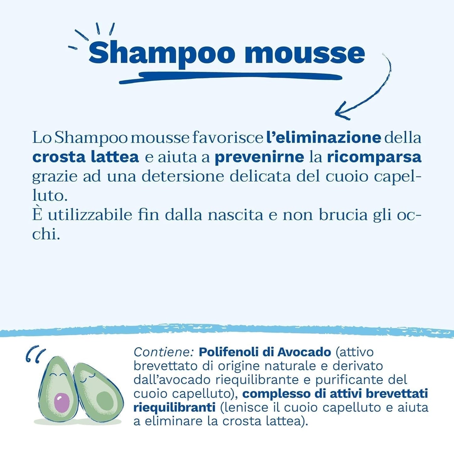 Mousseshampoo voor melkkorstjes, haar, baby's, kinderen, het hele gezin - Helpt melkkorst te verwijderen, zachte reiniging, prikt niet (150ml) Kinderen - Bad- en huidverzorging Naty Shop