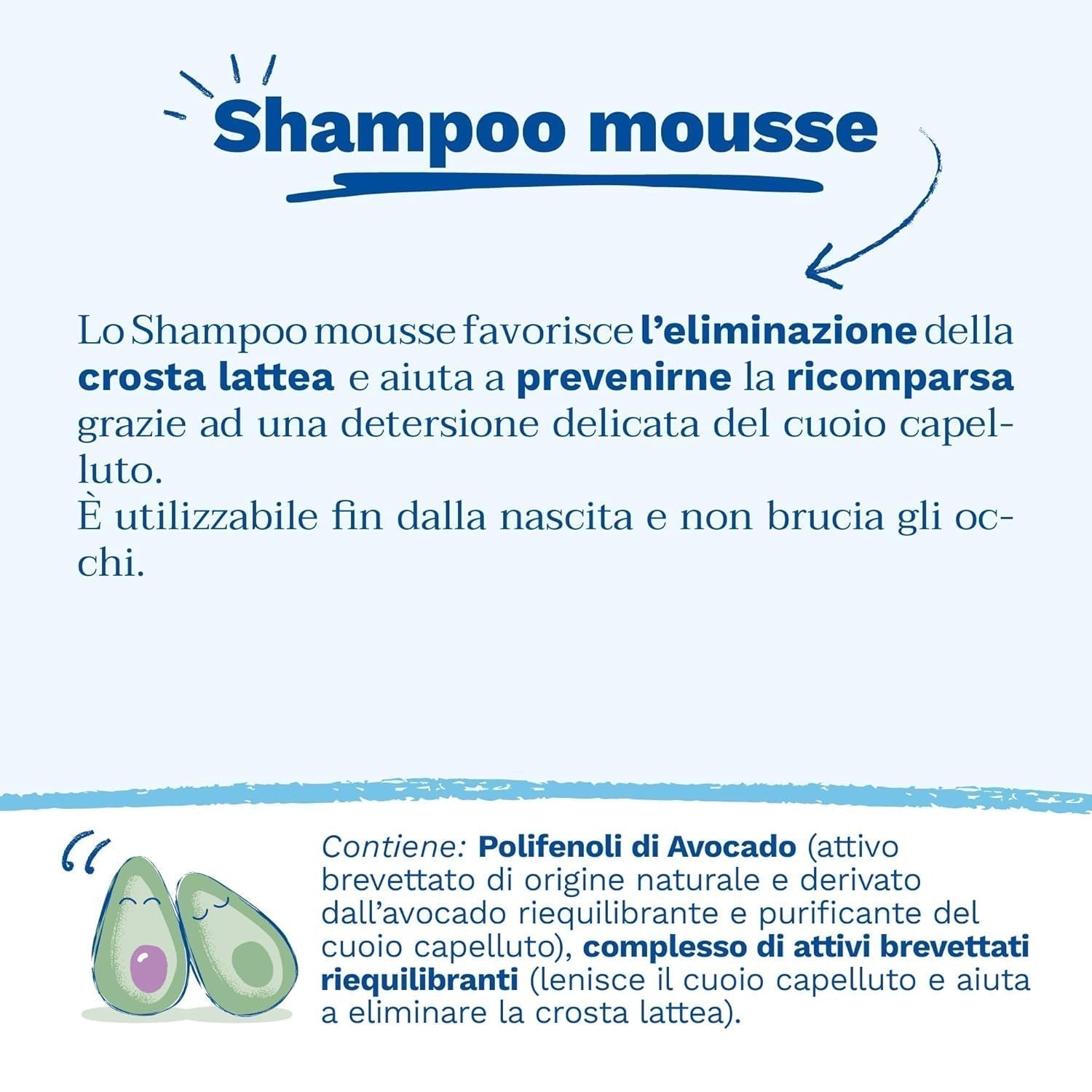 Mousseshampoo voor melkkorstjes, haar, baby's, kinderen, het hele gezin - Helpt melkkorst te verwijderen, zachte reiniging, prikt niet (150ml) Kinderen - Bad- en huidverzorging Naty Shop