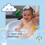 PENATEN shampoo (400 ml), bijzonder zachte shampoo voor baby's, voor zacht en gemakkelijk kambaar haar, zo zacht als zuiver oogwater, in recyclebare verpakking (pak van 2) Kinderen - Bad- en huidverzorging Naty Shop