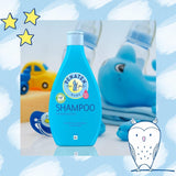 PENATEN shampoo (400 ml), bijzonder zachte shampoo voor baby's, voor zacht en gemakkelijk kambaar haar, zo zacht als zuiver oogwater, in recyclebare verpakking (pak van 2) Kinderen - Bad- en huidverzorging Naty Shop