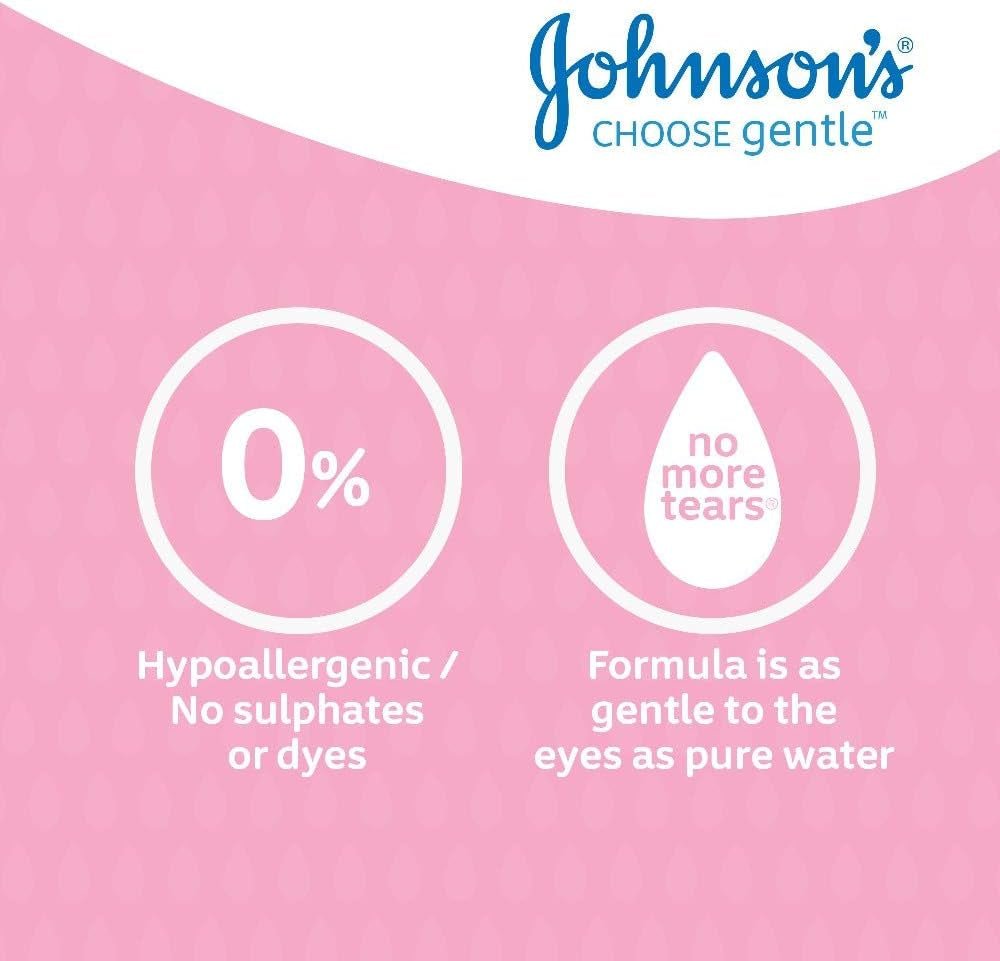 Johnson's Shiny Drops kindershampoo, 500 ml Kinderen - Bad- en huidverzorging Naty Shop