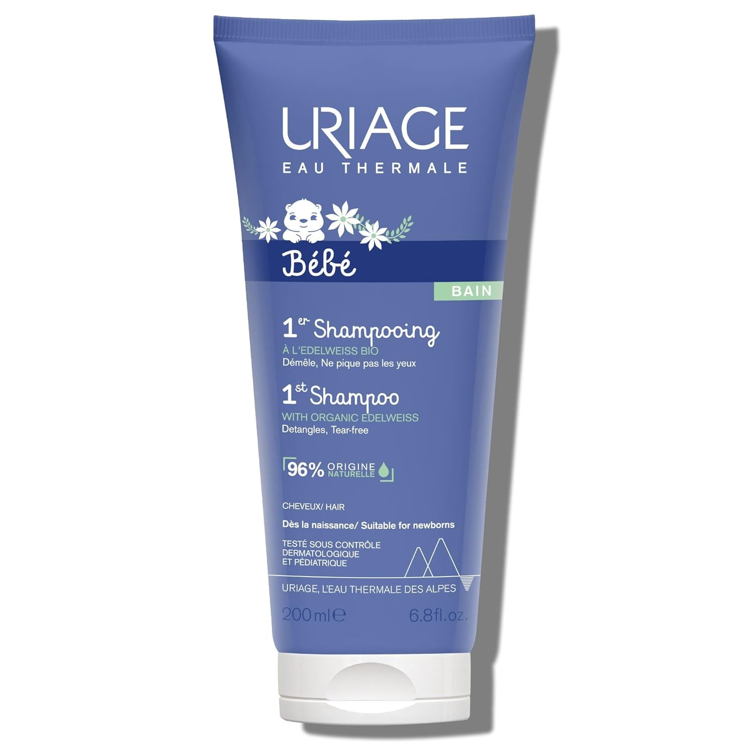 Uriage kindershampoo, 200 ml Kinderen - Bad- en huidverzorging Naty Shop Standaard titel