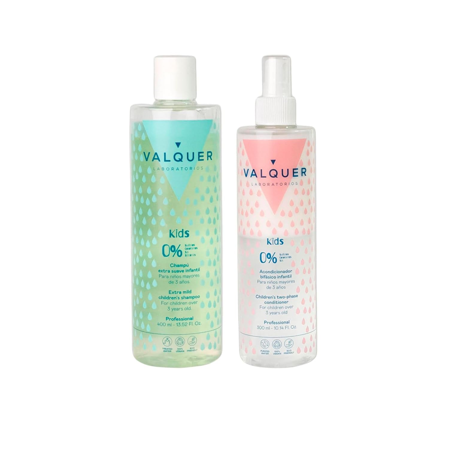 Valquer kindershampoo en haarconditioner zonder siliconen, zonder sulfaten, voor kinderen Kinderen - Bad- en Huidverzorging Naty Shop Standaard titel