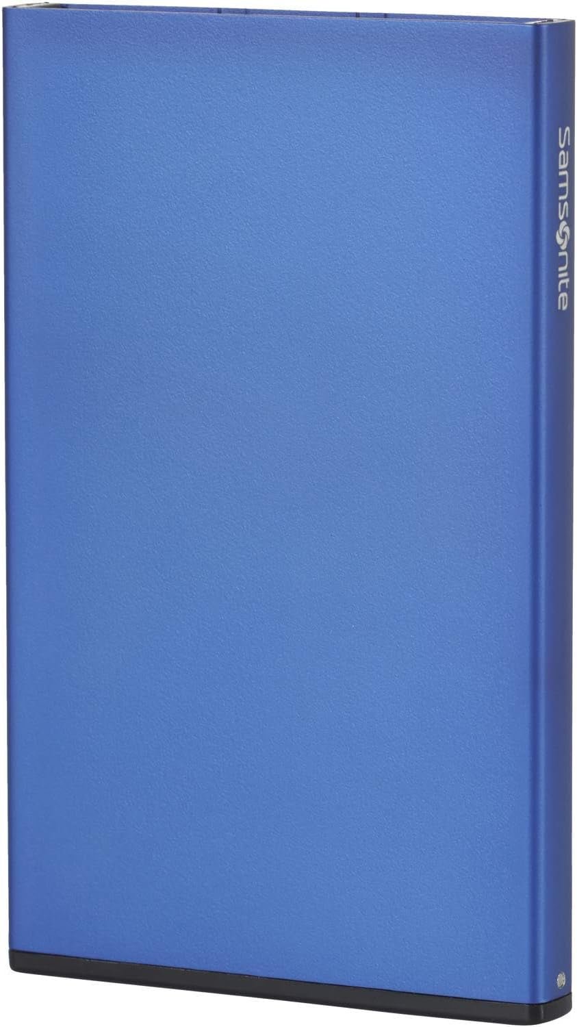 Samsonite Alu Fit SLG - Kaartentas, 10,2 cm, blauw (True Blue) Herenportemonnee Naty Shop