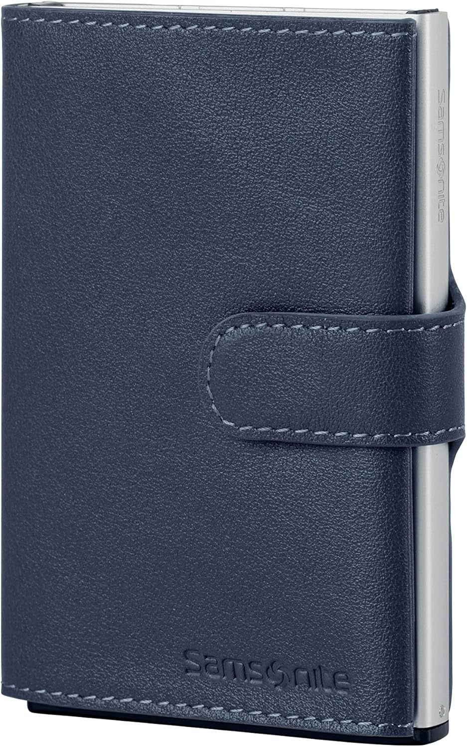 Samsonite Alu Fit SLG - Portemonnee, 10,2 cm, blauw (blauw) Heren portemonnee Naty Shop Blauw