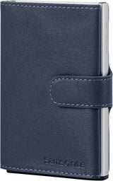 Samsonite Alu Fit SLG - Portemonnee, 10,2 cm, blauw (blauw) Heren portemonnee Naty Shop Blauw