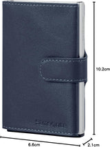 Samsonite Alu Fit SLG - Portemonnee, 10,2 cm, blauw Herenportemonnee Naty Shop