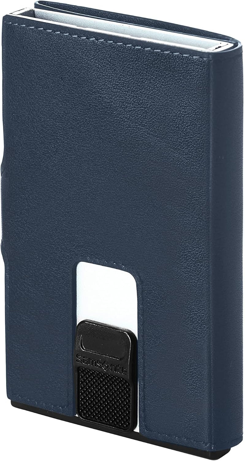 Samsonite Alu Fit SLG - Portemonnee, 10,2 cm, blauw Herenportemonnee Naty Shop