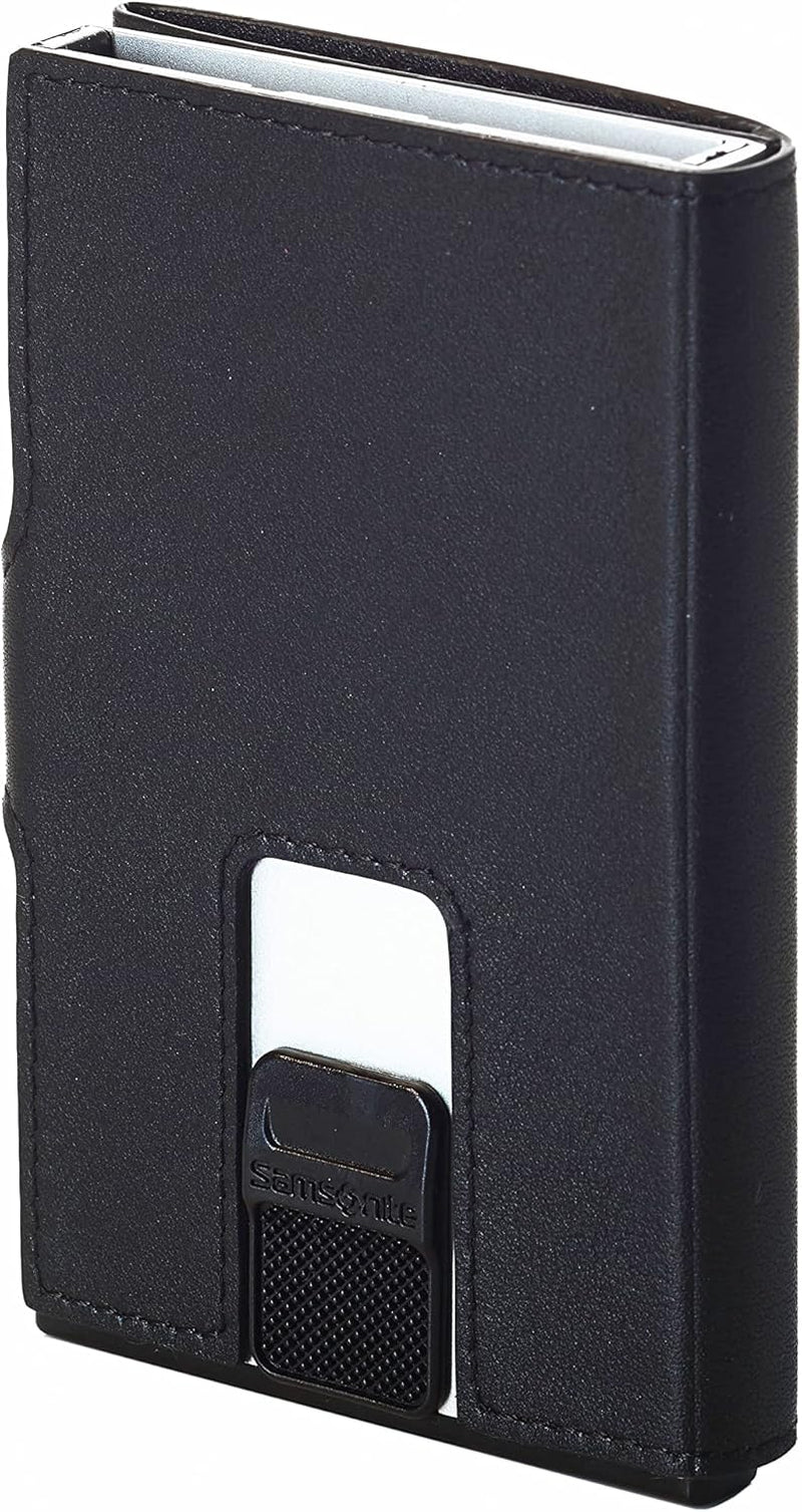 Samsonite Alu Fit SLG - Portemonnee, 10,2 cm, zwart (zwart) Herenportemonnee Naty Shop