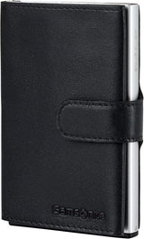 Samsonite Alu Fit SLG - Portemonnee, 10,2 cm, zwart (zwart) Naty Shop Herenportemonnee Zwart 10,2 cm