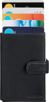 Samsonite Alu Fit SLG - Portemonnee, 10,2 cm, zwart (zwart) Herenportemonnee Naty Shop