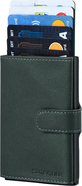 Samsonite Alu Fit SLG - Portemonnee, 10,2 cm, groen (Climbing Ivy) Herenportemonnee Naty Shop