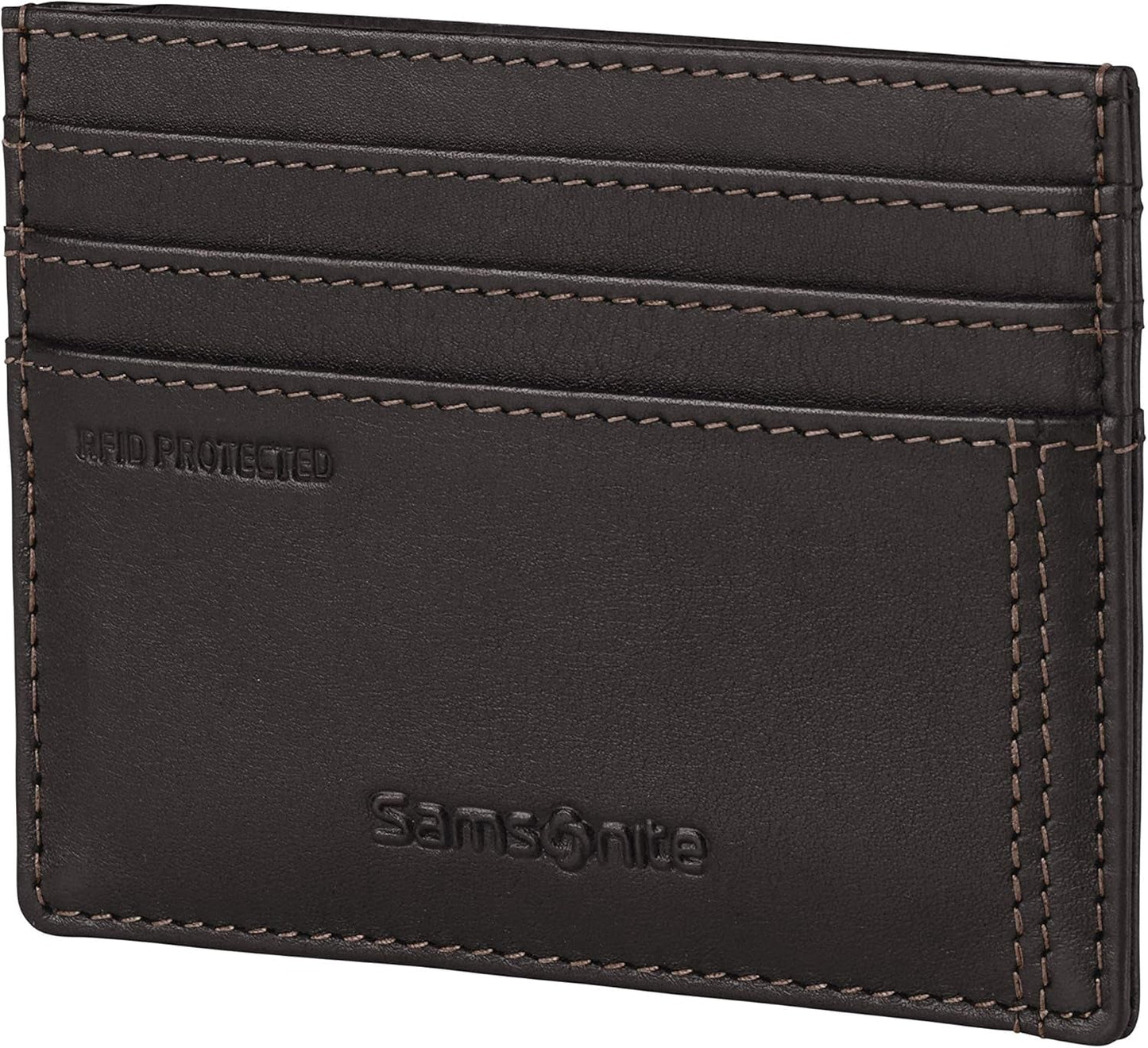 Samsonite Attack 2 SLG reisaccessoires - envelopkaarthouder, kaarthouder (10 cm) Herenportemonnee Naty Shop Bruin (Ebony Brown)