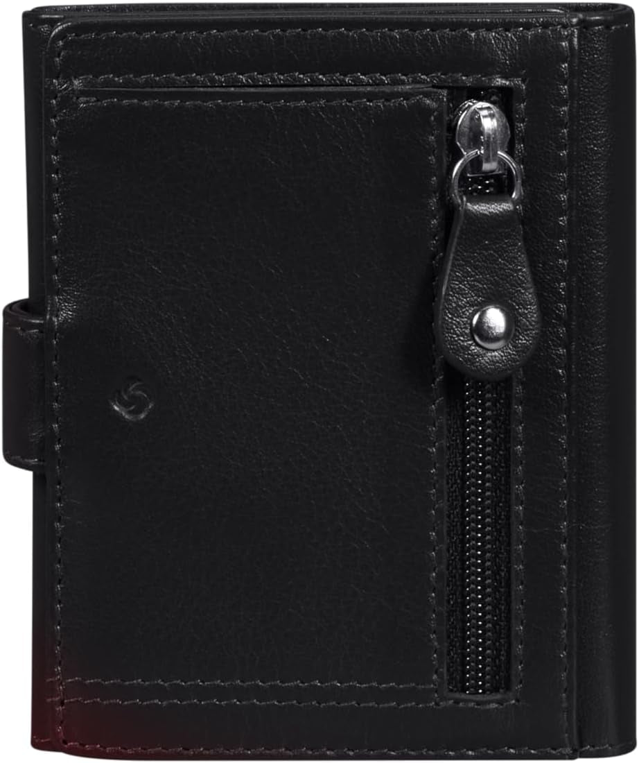 Samsonite Attack 2 SLG - Portemonnee, 10 cm, zwart (zwart) Herenportemonnee Naty Shop