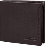 Samsonite Attack 2 SLG - Portemonnee, 10,5 cm, bruin (Ebony Brown) Herenportemonnee Naty Shop Standaard titel
