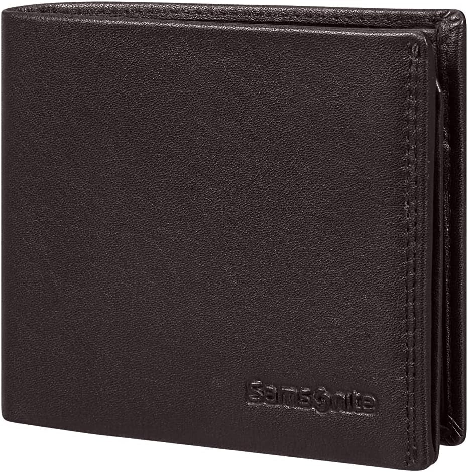 Samsonite Attack 2 SLG - Portemonnee, 10,5 cm, bruin (Ebony Brown) Herenportemonnee Naty Shop Standaard titel