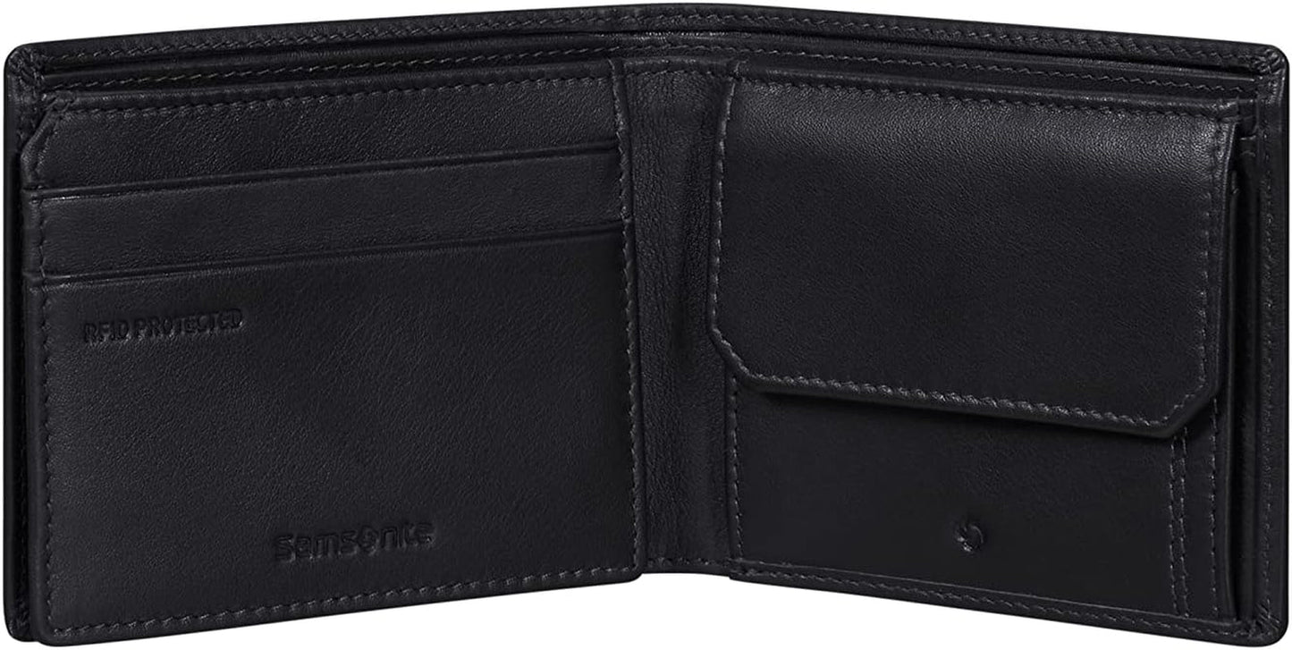 Samsonite Attack 2 SLG - Portemonnee, 10,5 cm, zwart (zwart) Heren portemonnee Naty Shop