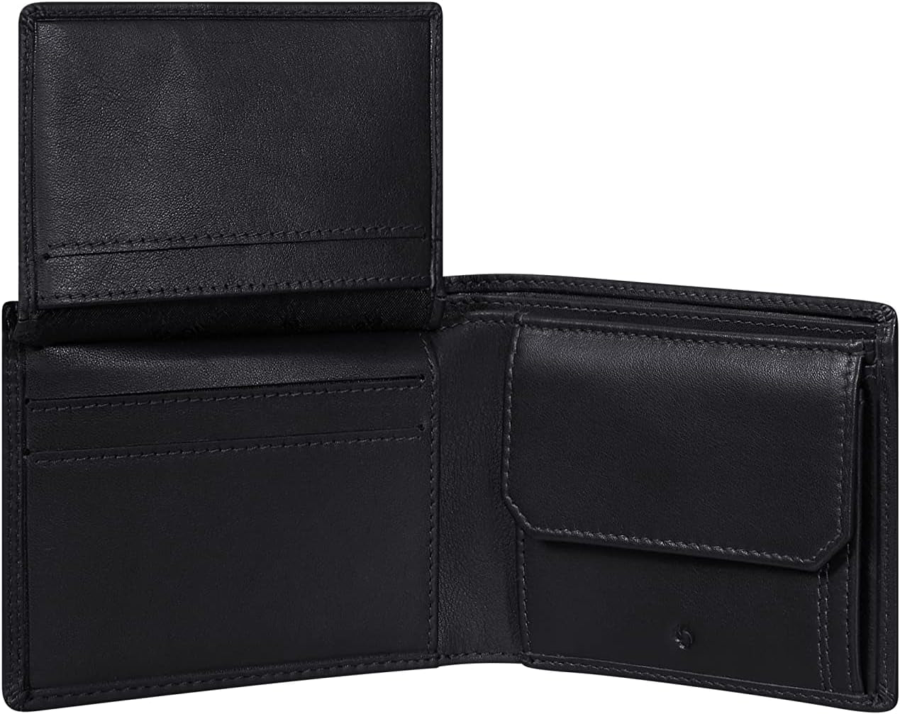 Samsonite Attack 2 SLG - Portemonnee, 10,5 cm, zwart (zwart) Heren portemonnee Naty Shop