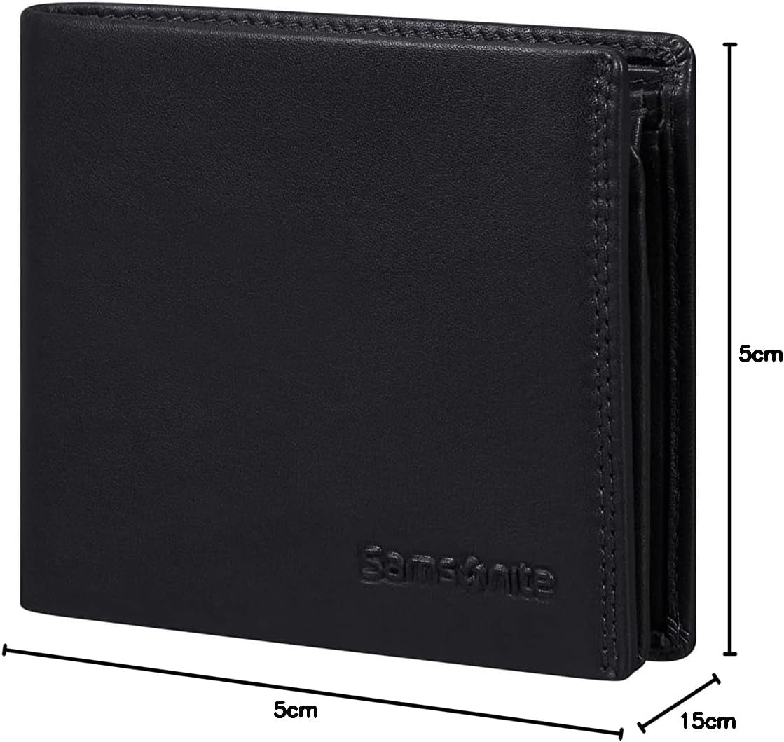 Samsonite Attack 2 SLG - Portemonnee, 10,5 cm, zwart (zwart) Heren portemonnee Naty Shop
