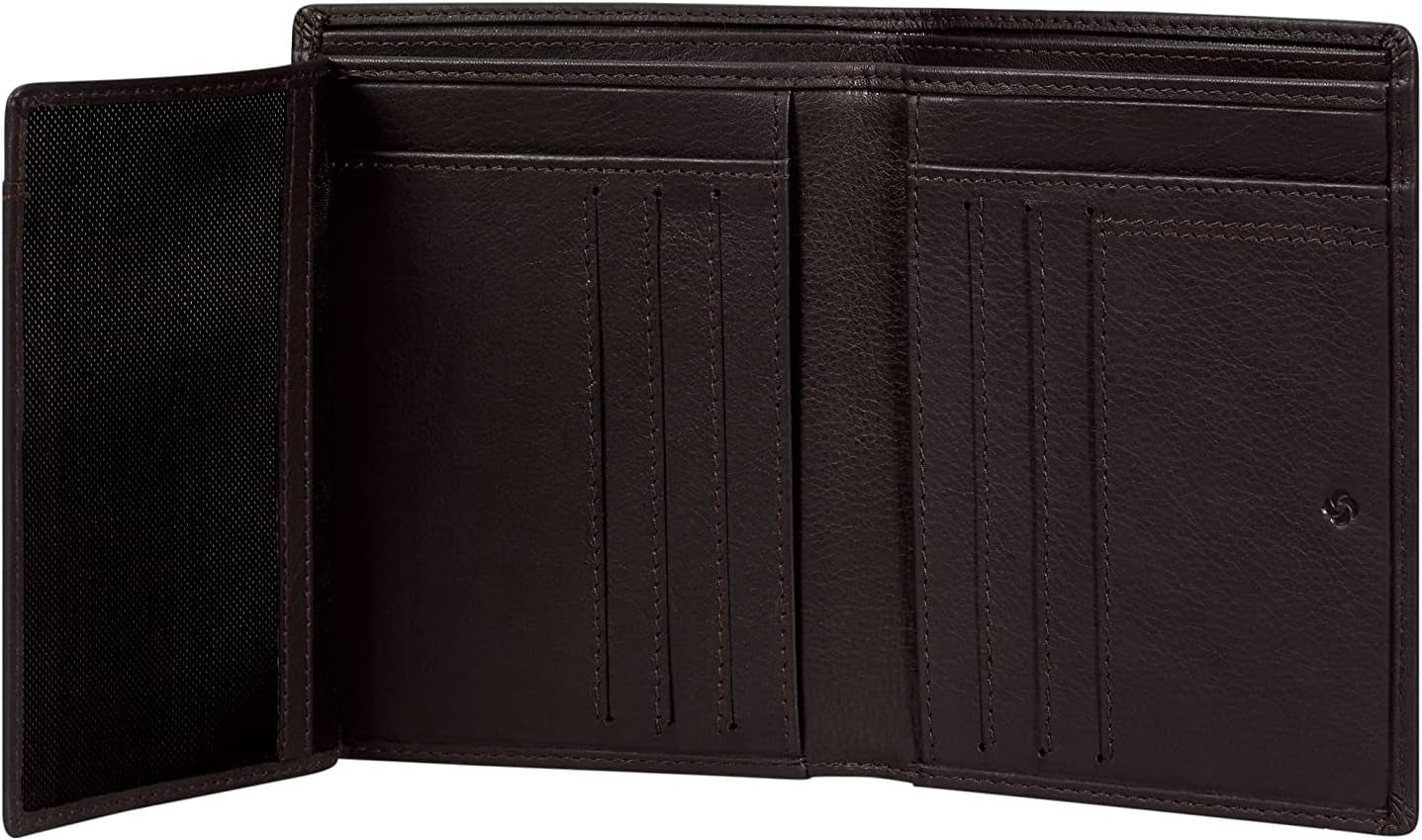 Samsonite Attack 2 SLG - Portemonnee, 12,5 cm, bruin (Ebony Brown) Herenportemonnee Naty Shop