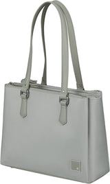 Samsonite Essentially Karissa - Schoudertas met 3 vakken, 34 cm, zwart (zwart) Tassen Dames Naty Shop Grijs (Dove Grey)