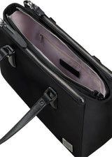 Samsonite Essentially Karissa - Schoudertas met 3 vakken, 34 cm, zwart (zwart) Damestassen Naty Shop