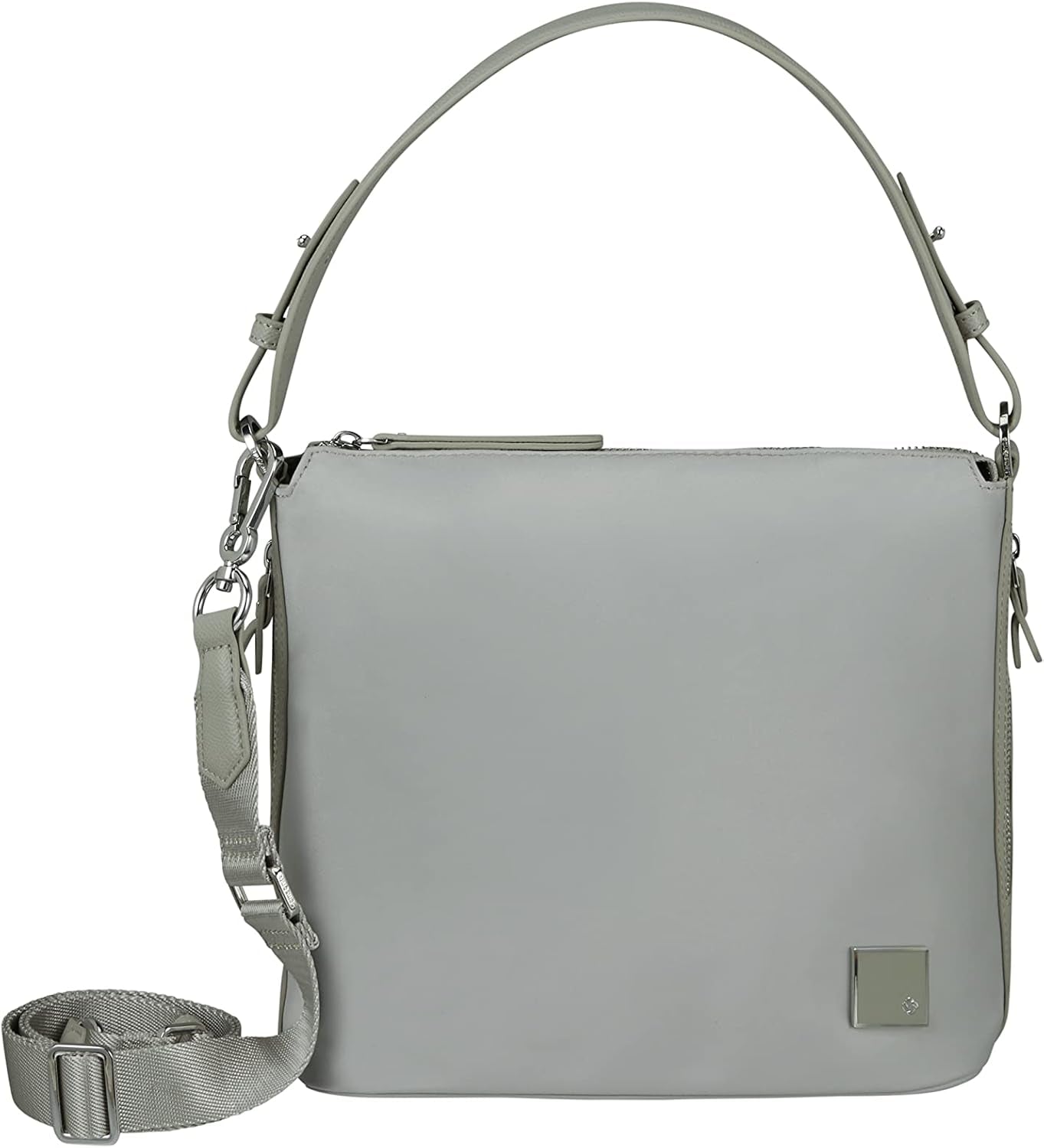 Samsonite Essentially Karissa - Reistas S, 27 cm, grijs (Dove Grey) Damestassen Naty Shop