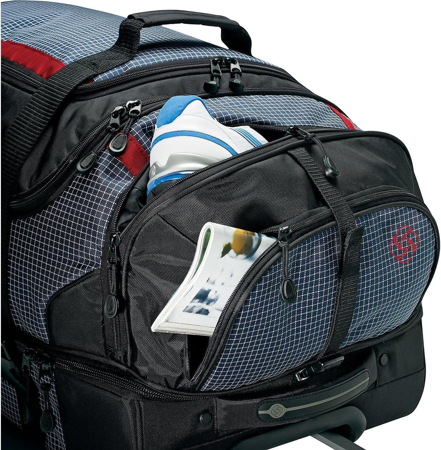 Samsonite Ripstop Reistas met Wielen, Blauw (Blauw) - 46243 Bagage en Reisbenodigdheden Naty Shop