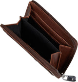 Samsonite Veggy SLG - Portemonnee, 10,8 cm, bruin (donkerbruin) Herenportemonnee Naty Shop