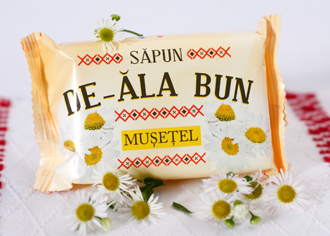 De-Ala Bun vaste zeep, kamille, 90 g Hotel Cosmetics Naty Shop