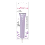 ScrapCooking - kleurstof voor levensmiddelen, diverse kleuren, in tube om te schrijven, 25 gram Naty Shop Lila Kleine suikerpasta
